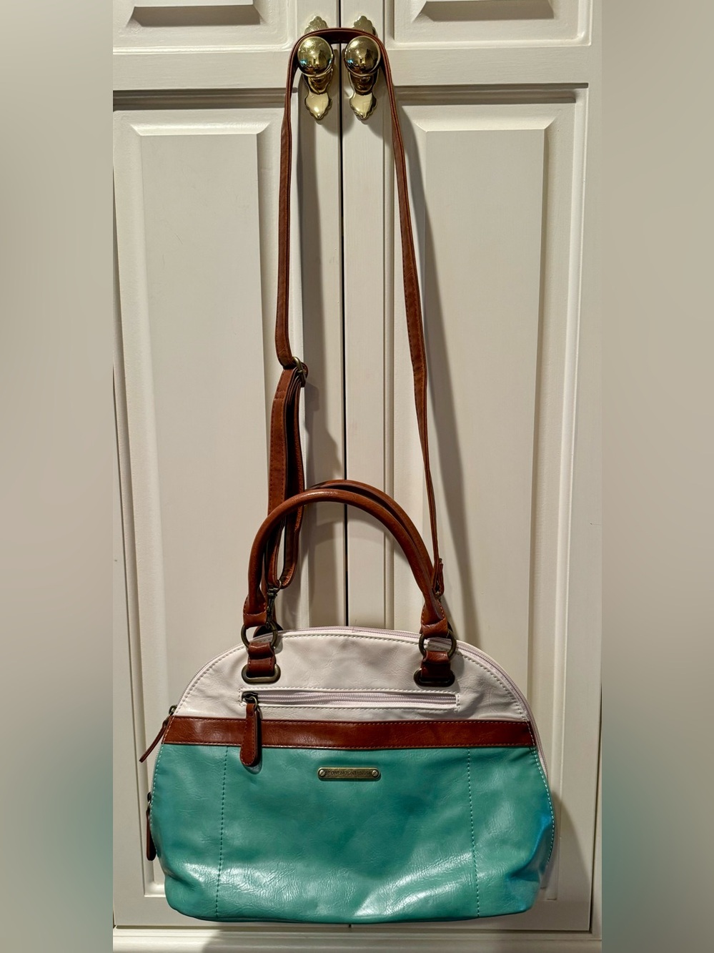 Stone Mountain Bonded Leather Shoulder or Tote Purse